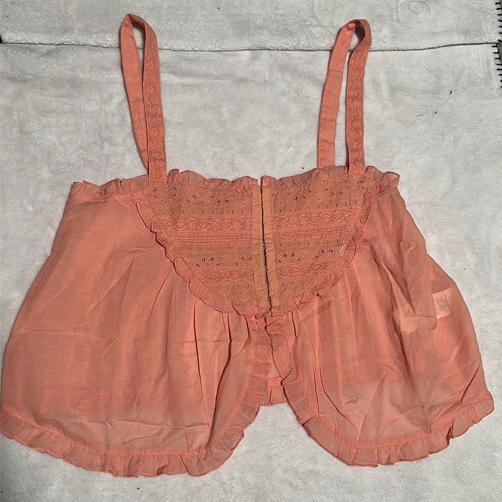 Free people top Color Salmon Size M